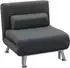 HomCom Schlafsessel klappbar grau (DE833-066V02CG0431)