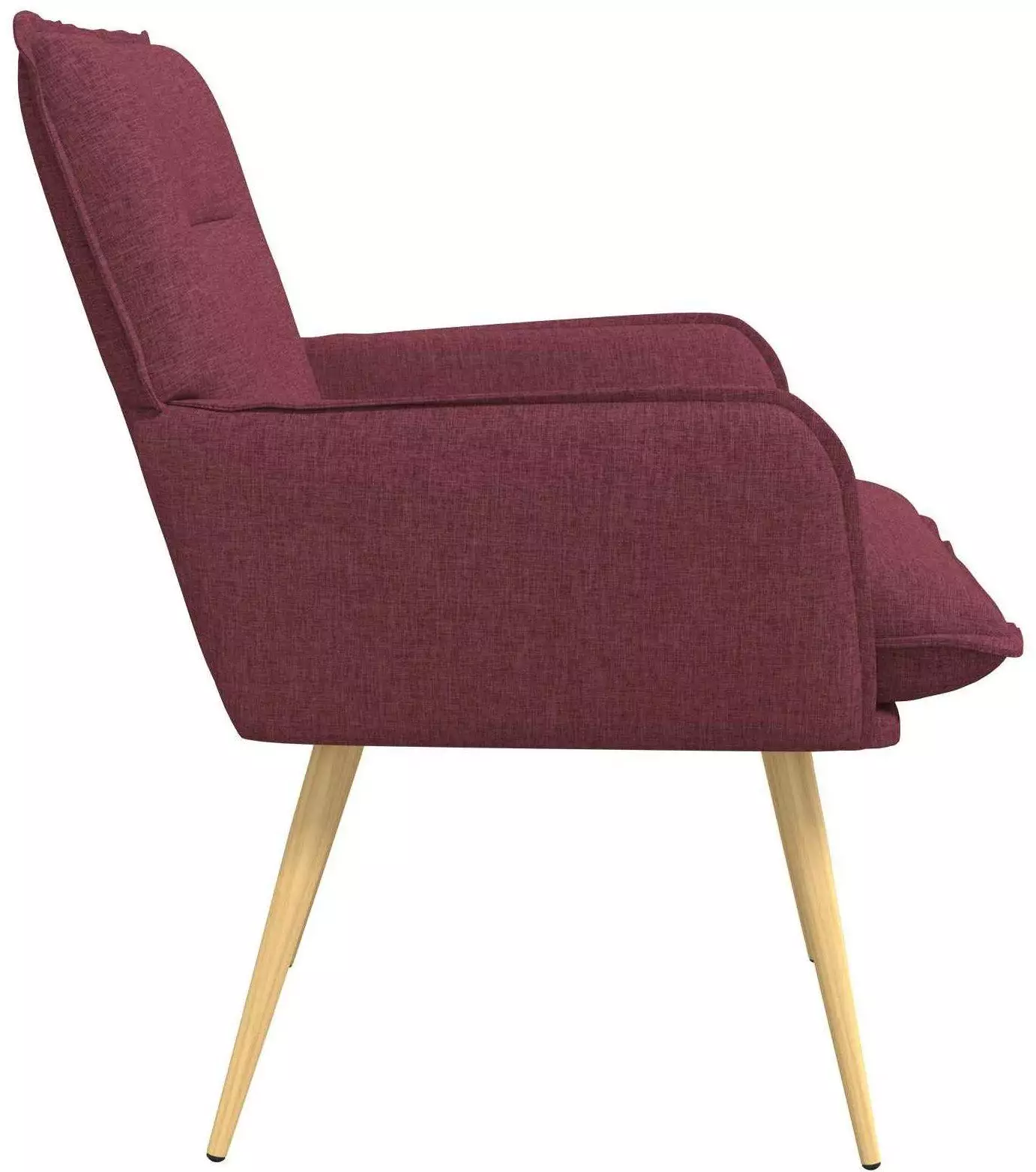 vidaXL Sessel weinrot Stoff (42047701) Cocktailsessel ab 87,99€