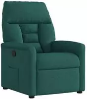 vidaXL Relaxsessel Dunkelgr&uuml;n Stoff