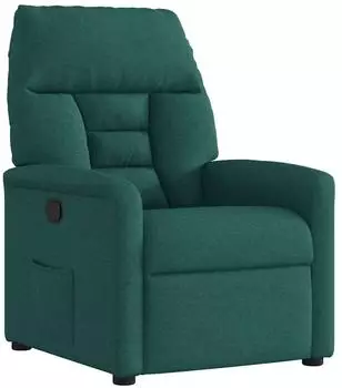 vidaXL Relaxsessel dunkelgr&uuml;n Stoff (4015548)