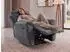 Beautysofa DOLCE Relaxsessel mit Liegefunktion, Velours, anthrazit (800001618333)