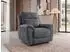 Beautysofa DOLCE Relaxsessel mit Liegefunktion, Velours, anthrazit (800001618333)