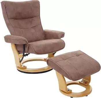 MCA Furniture Montreal inkl. Hocker naturbraun