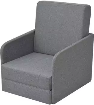 vidaXL Schlafsessel hellgrau (243648)