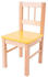 Bigjigs Children's Wooden Yellow Chair