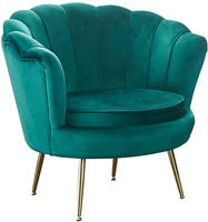 SalesFever Loungesessel "Clam - Design Cocktailsessel" Prachtvoll extravagantes