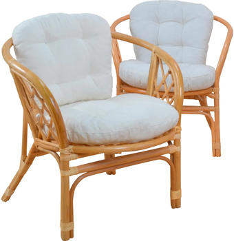 Heinz Hofmann Furniture 2er-Set Sonja (11820065) braun