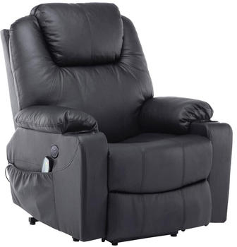 MCombo Relaxsessel mit Aufstehhilfe (6160-7040) schwarz