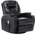 vidaXL Relaxation Rocking Chair Black