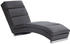 grau: vidaXL Chaiselongue 154 x 52,5 x 72 cm