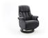 MCA Furniture Calgary Comfort schwarz/schwarz Leder