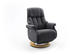 MCA Furniture Calgary Comfort schwarz/natur Leder