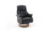 MCA-furniture MCA Furniture Calgary Comfort XL elektrisch verstellbar schwarz/natur