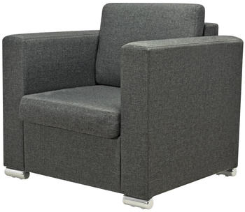 vidaXL Armchair Fabric 82x73x78m Dark Grey
