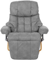 Robas Lund MCA Relaxsessel Calgary 2, Fernsehsessel Sessel, Stoff/Textil 150kg