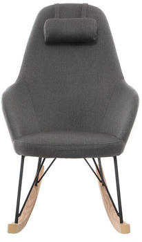 Miliboo Relax-Chair Jhene dark grey