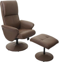 Mendler Relaxsessel Helsinki, Fernsehsessel Relaxliege TV-Sessel mit Hocker ~
