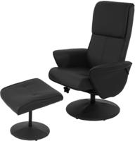 Mendler Relaxsessel Helsinki, Fernsehsessel Relaxliege TV-Sessel mit Hocker ~