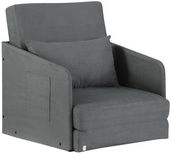 HomCom Schlafsessel 70x74x78cm grau (833-036)