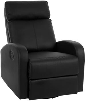 Mendler HWC-A54 Premium Relaxsessel 75x100x96 cm schwarz