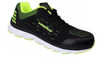 Goodyear GYSHU1571 S1P Safety Shoes Black/Green