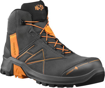 Haix Connexis Safety+ GTX MID S3 grey-orange