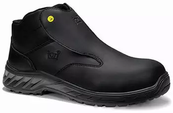 Jori high CLEAN Slipper schwarz S3