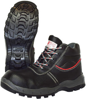 Nitras 7201MF Step S3 metallfrei Sicherheitsstiefel halbhoch strapazierfähiges Vollleder
