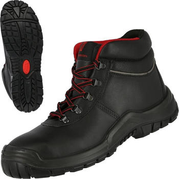 Nitras 7211 POWER STEP S3 ergonomischer Vollleder-Stiefel halbhoch