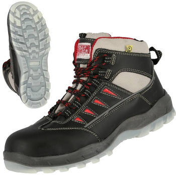 Nitras 7301 SPORTSTEP MID S3 Sicherheitsschnürstiefel Rindleder nicht kreidende PU/TPU Sohle