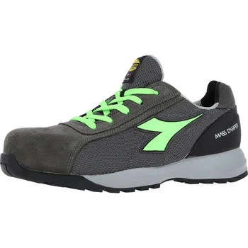 Diadora Glove MDS Text Low S1PS coal grau