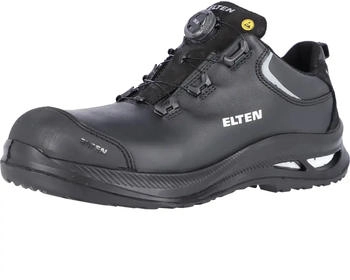Elten Sicherheitshalbschuhe S3 TERENCE XXG PRO BOA BLACK LOW ESD WELLMAXX schwarz