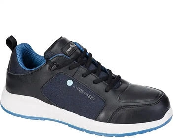 Portwest Sicherheitshalbschuhe S3S FC07 schw/bla schwarz