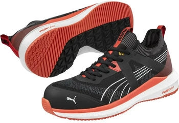 Puma Sicherheitshalbschuhe S1PS TURBO BLK/RED LOW Motion PWR schwarz