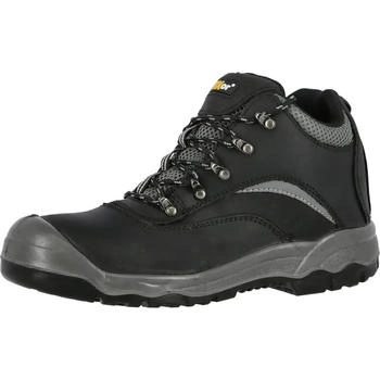teXXor Sicherheitshochschuhe S3 ÜK CANNES schwarz schwarz