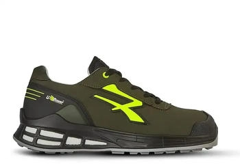 U-Power Sicherheitshalbschuhe S3 ERMES Red Premium grün