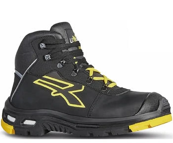 U-Power Sicherheitshochschuhe S3 COSMO Bau & Building schwarz