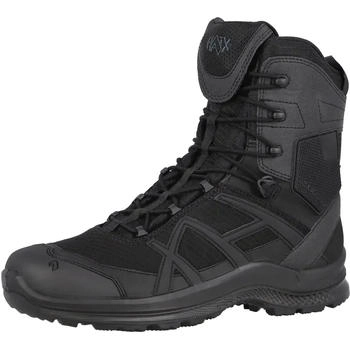 Haix Berufsstiefel O2 ATHLETIC 2.0 T HIGH/BLACK/SIDEZIPPER BLACK EAGLE schwarz