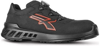 U-Power Sicherheitshalbschuhe S3 CAESAR Red Leve schwarz