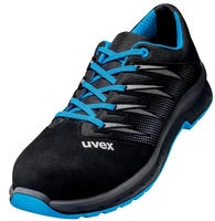 uvex Halbschuhe 2 trend S2 blau schwarz Weite 11 Gr. 43