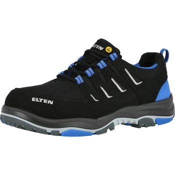 Elten Sicherheitshalbschuhe S1P WILLIAM BLUE LOW ESD schwarz