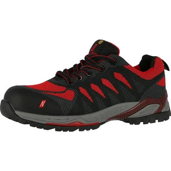 Nitras Sicherheitshalbschuhe S1P PRO STEP I Rot