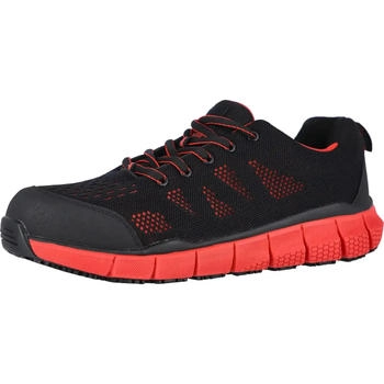 Nitras Sicherheitshalbschuhe S1P SONIC STEP rot schwarz