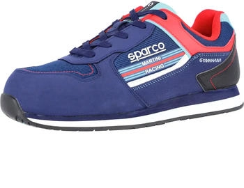 Sparco Sicherheitshalbschuh S1P GYMKHANA MARTINI blue/red Blau