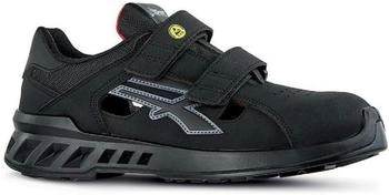 U-Power Sicherheitssandalen S1P GARY Red Leve schwarz
