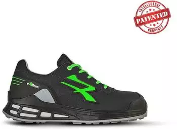 U-Power Sicherheitshalbschuhe S3 JAGO Red Premium schwarz