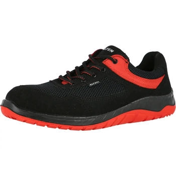 Elten Sicherheitshalbschuhe S1P LONNY RED low WELLMAXX schwarz