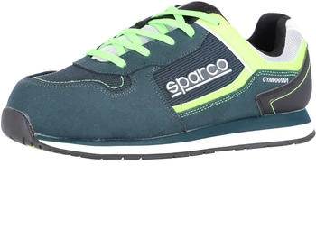 Sparco Sicherheitshalbschuhe S1P GYMKHANA SEB green/lime grün