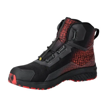 Mascot S3S Accelerate Boa Fit System Schwarz/Verkehrsrot schwarz