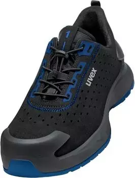 uvex 1 x-craft Halbschuh S1 PL schwarz/blau